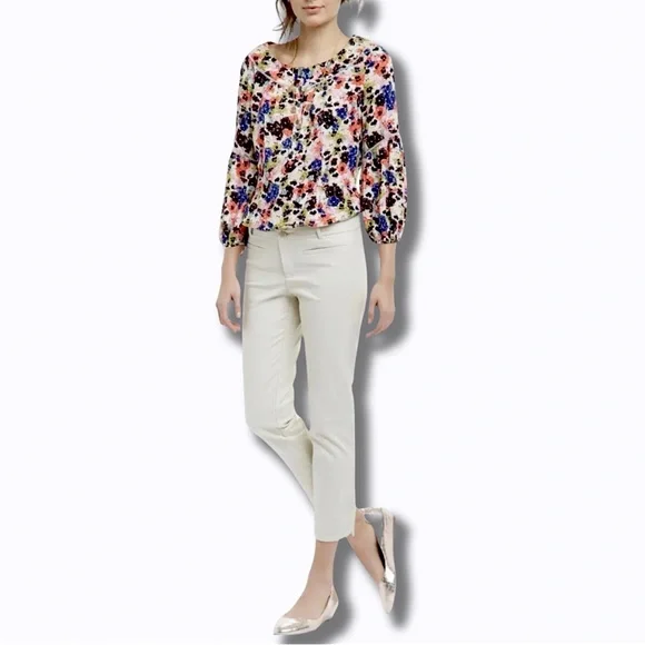 Anthropologie MAEVE Flowy Floral Boho Blouse - Picture 5 of 11